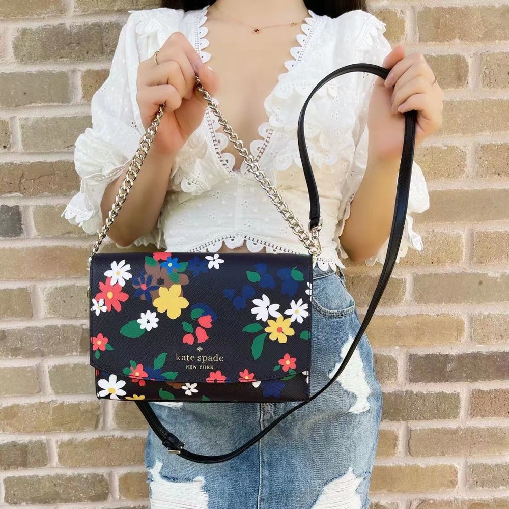 Kate Spade ♠️ Convertible Crossbody - Picture 2 of 6